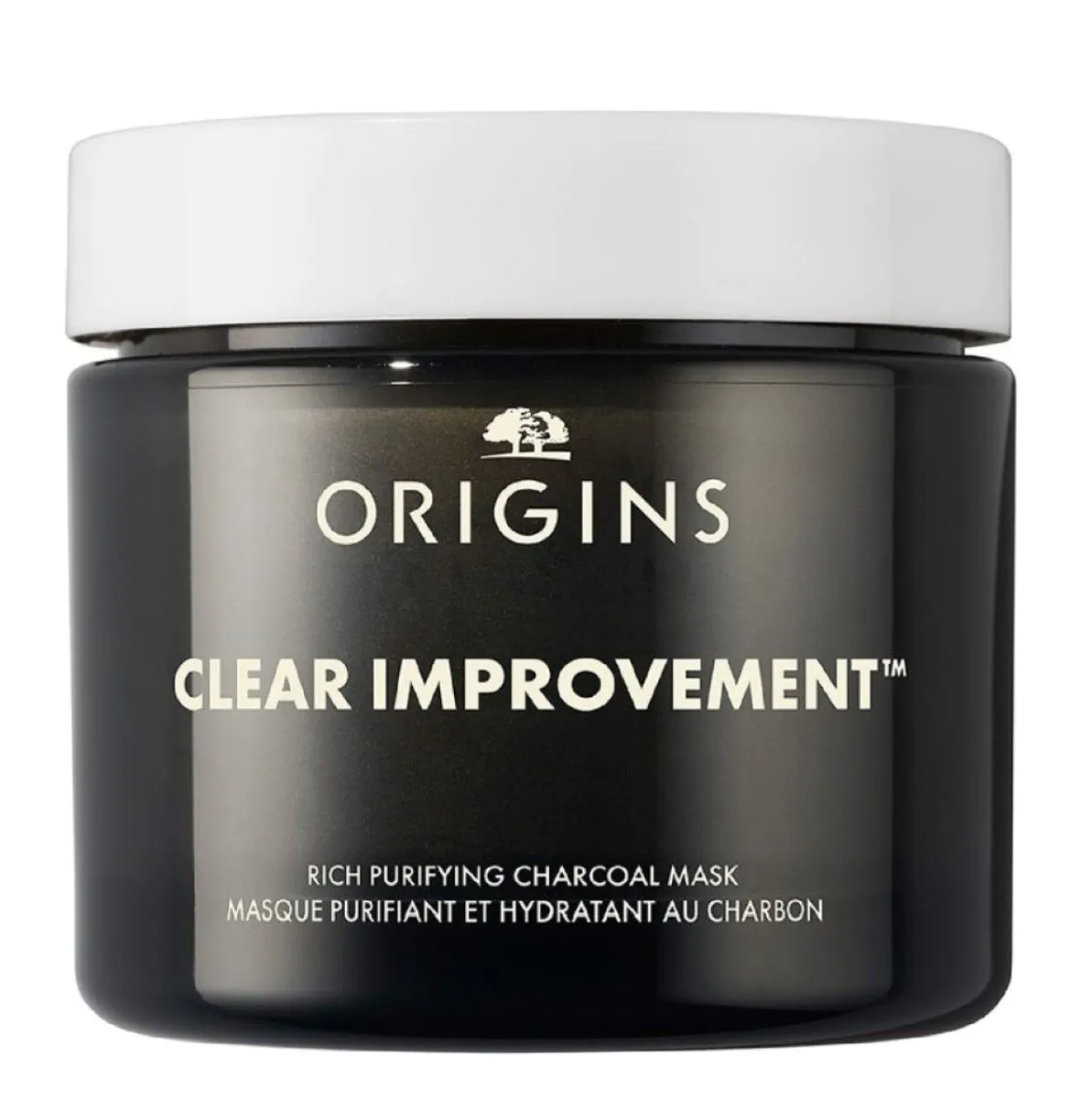 Μάσκα καθαρισμού με κάρβουνο Origins Clear Improvement™ Rich Purifying Charcoal Mask 75ml