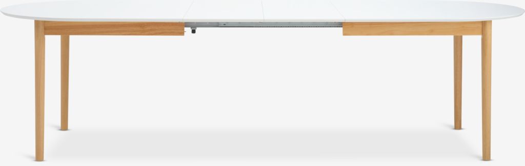 MARSTRAND Dining table MARSTRAND 100x200/280 white/nature