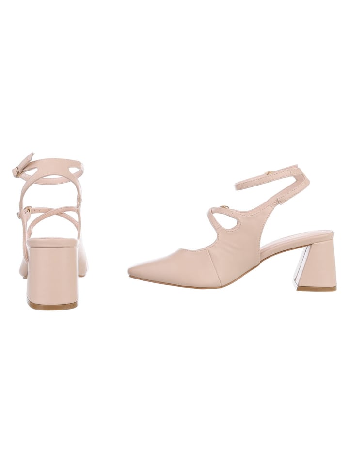 Ital-Design High Heel in Beige günstig kaufen