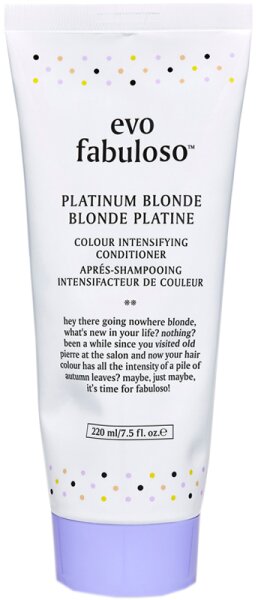 evo Fabuloso Platinum Blonde Colour Intensifying Conditioner