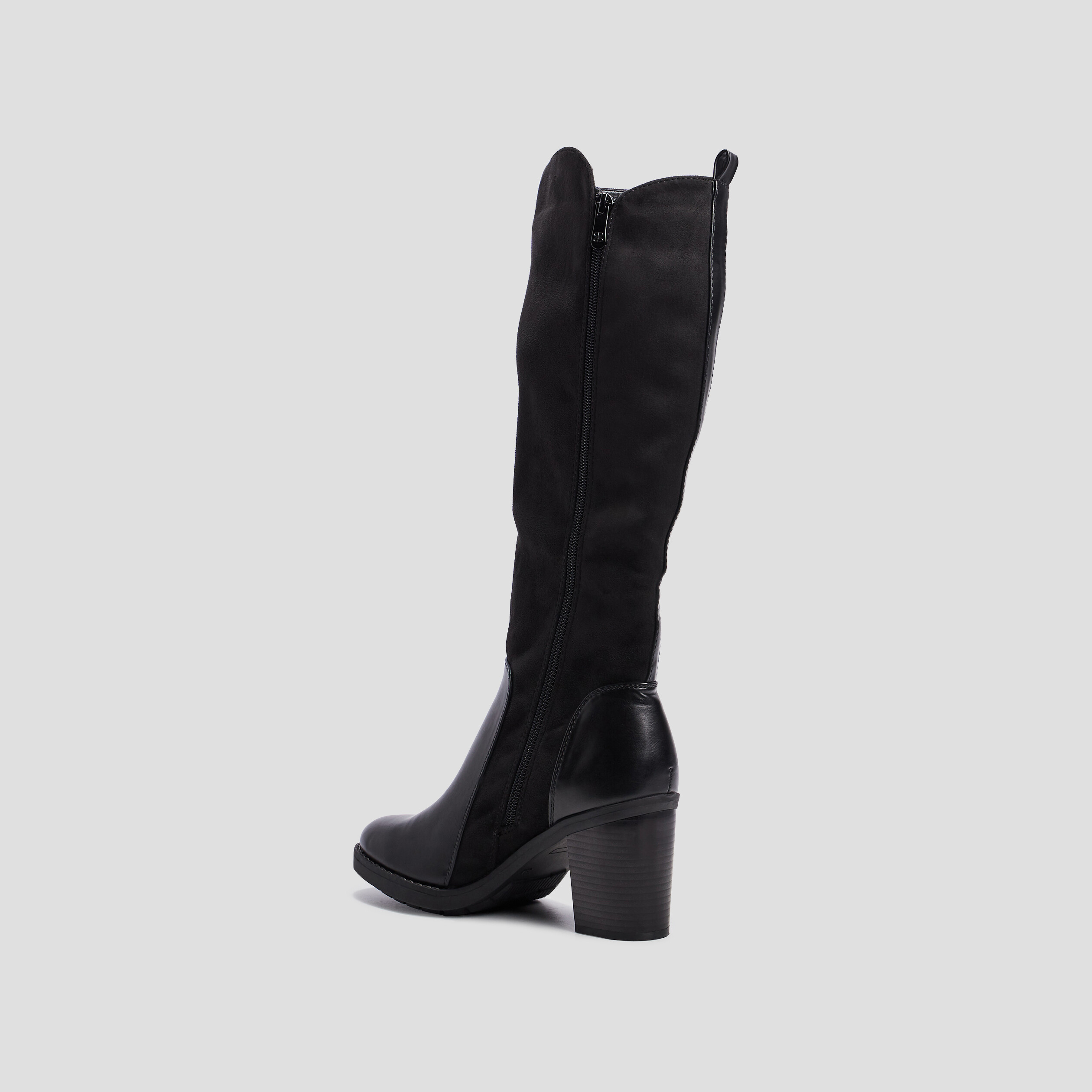 Bottes zippées orange foncé femme | La Halle