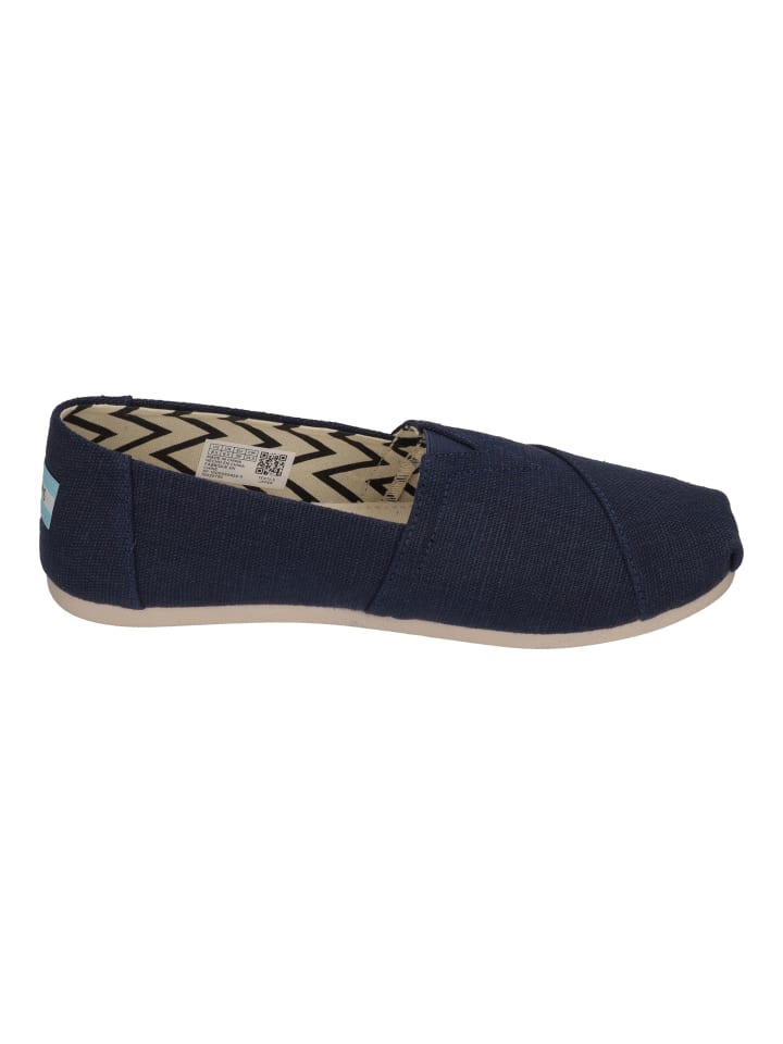 TOMS Espadrilles ALPARGATA in blau günstig kaufen 38,5