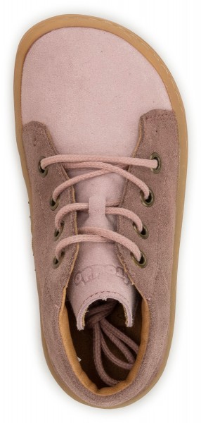 Froddo ~ First Step MidCut Schnürer Velours ~ Pink