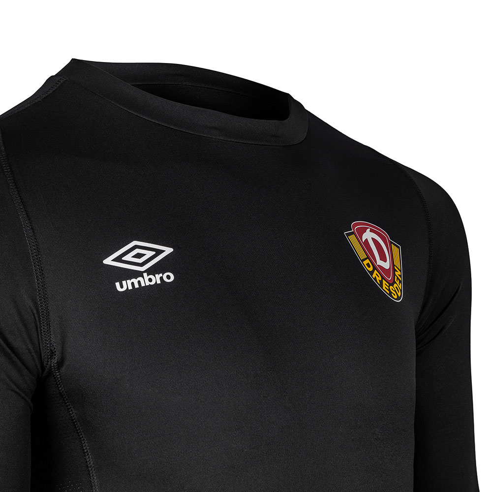 UMBRO Kinder Longsleeve CORE Baselayer schwarz
