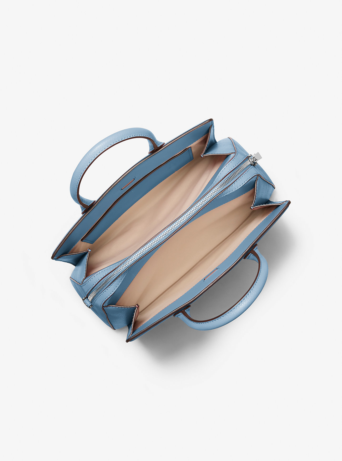 Laila medium skinnveske – CHAMBRAY