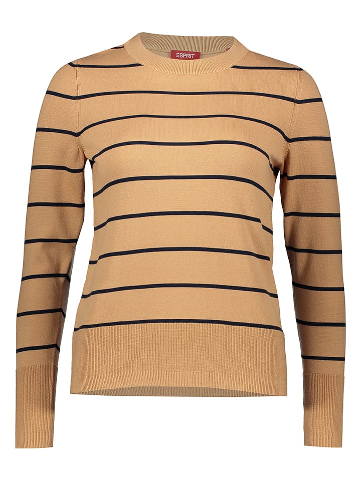 ESPRIT Pullover in Beige günstig kaufen