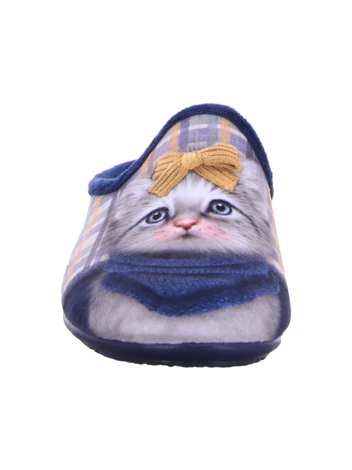 Relax Pantoffel in blau günstig kaufen