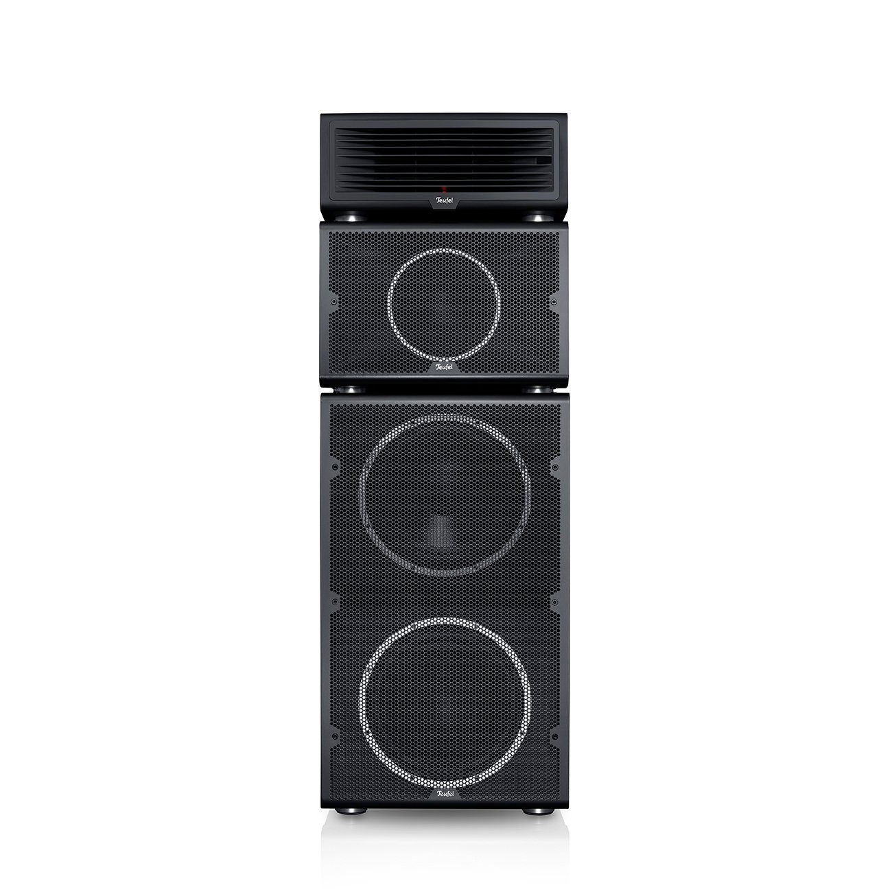 Teufel POWER HIFI Stereo-Set Lautsprechersystem (Bluetooth, 440 W, Kompatibel mit Amazon Alexa und Google Nest)