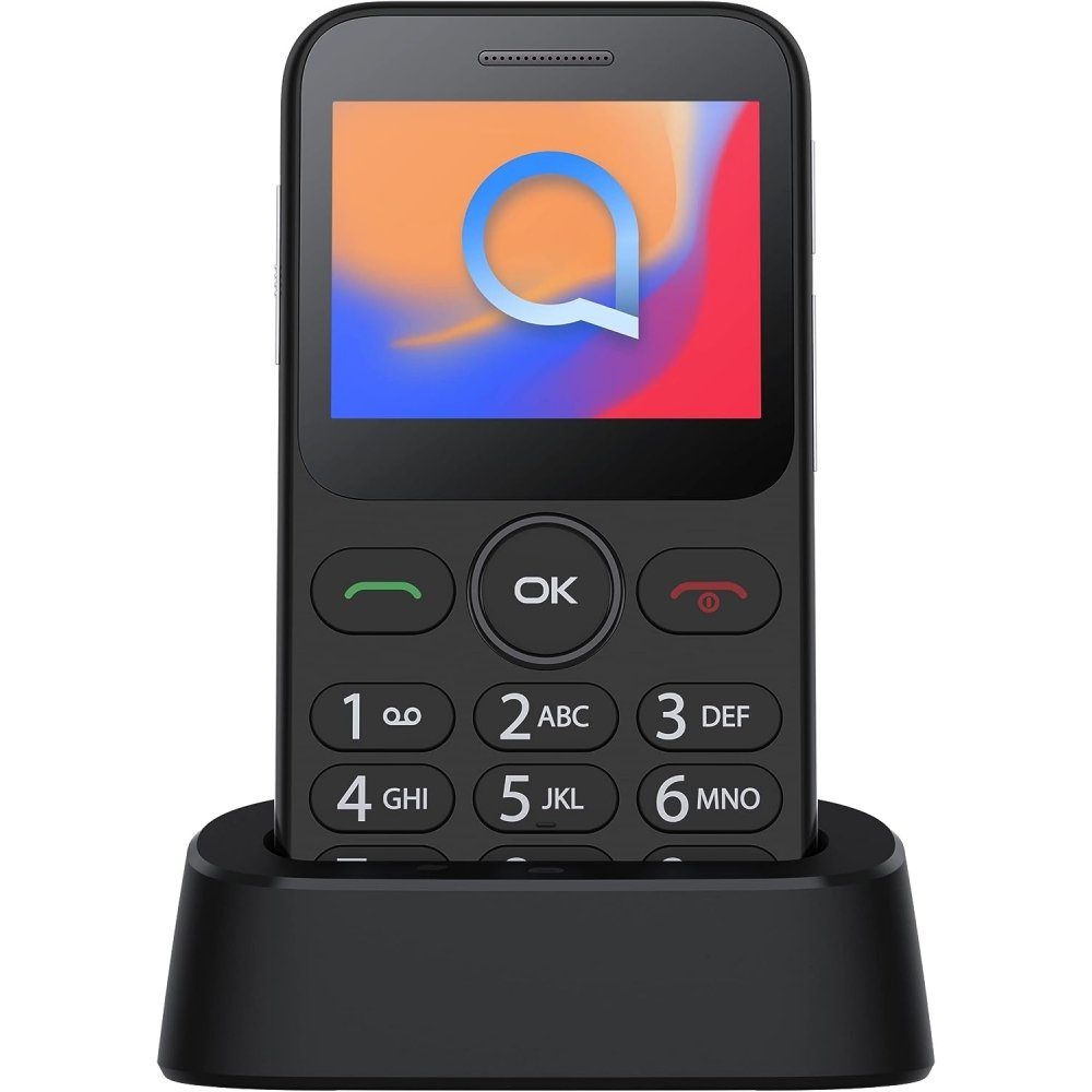 Alcatel 30.85 - Handy - schwarz Seniorenhandy (2,4 Zoll)