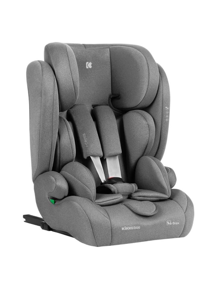 Kikkaboo Kindersitz i-Cross i-Size in grau günstig kaufen onesize