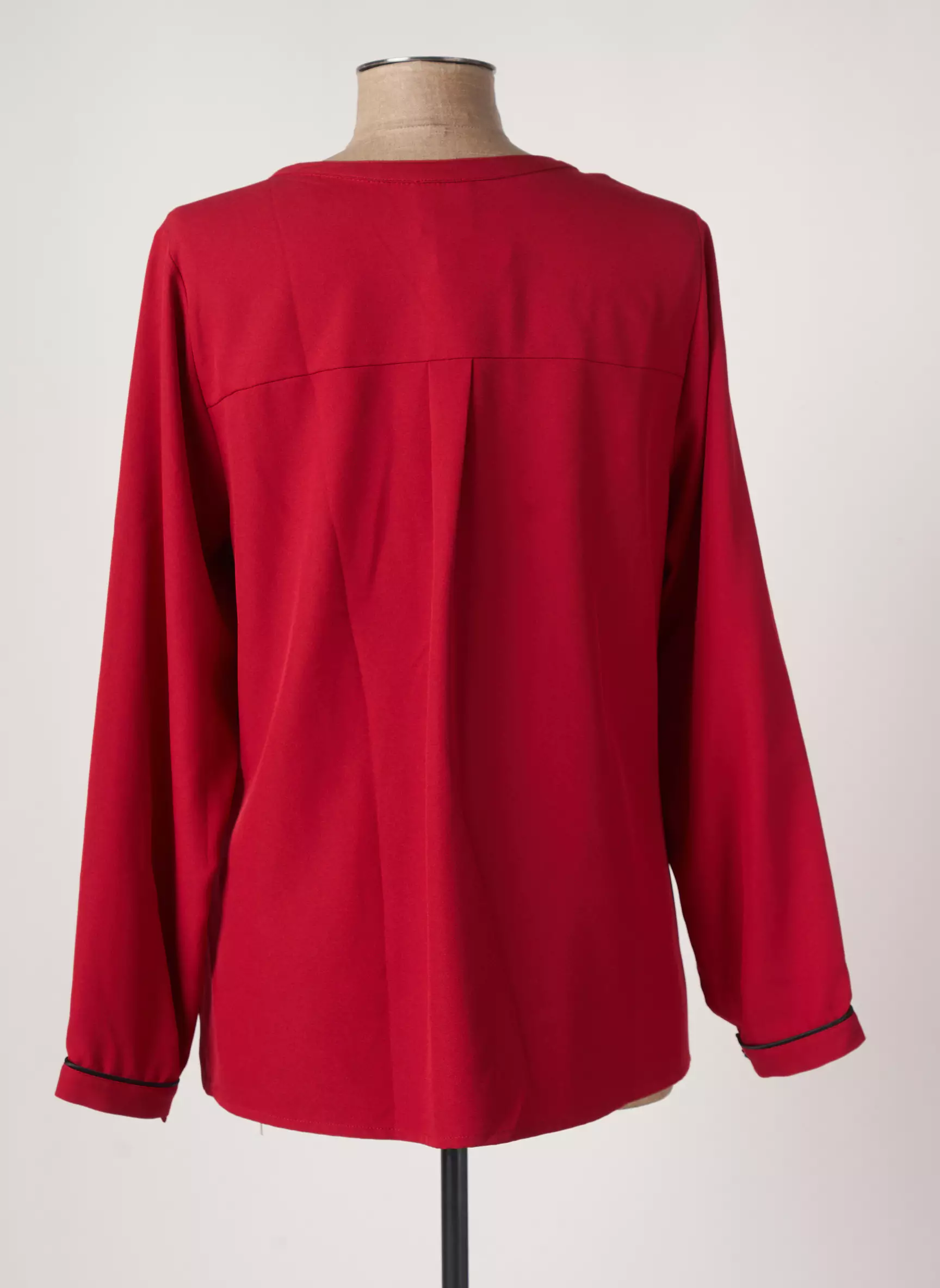 France Rivoire Blouses Femme couleur rouge