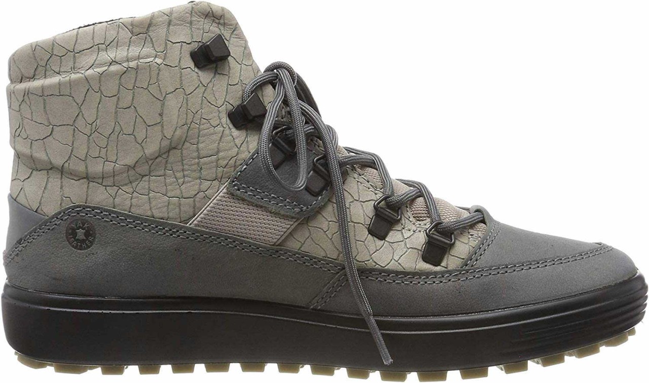 ECCO Schnür-Stiefeletten grau