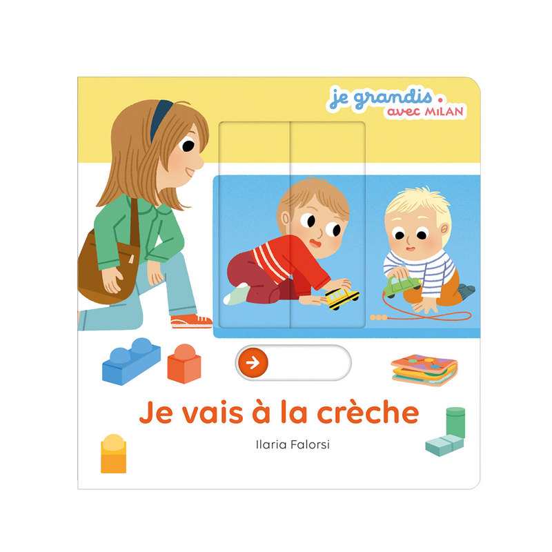 Livre Je vais à la crèche - Milan Jeunesse