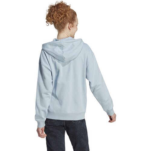 DAMEN KAPUZENSWEAT ESSENTIALS 3-STREIFEN FRENCH TERRY OVERSIZED