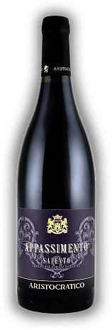 Aristocratico, Appassimento Salento, IGT, 2021, Apulien  Aristocratico, Appassimento Salento, IGT, 2021, Apulien  Ein brillanter Primitivo - voluminös, rund, mit Schmelz, Fülle und Charakter. Jahrgang 2021 - 0,75	 Liter - Vol 14,5%
