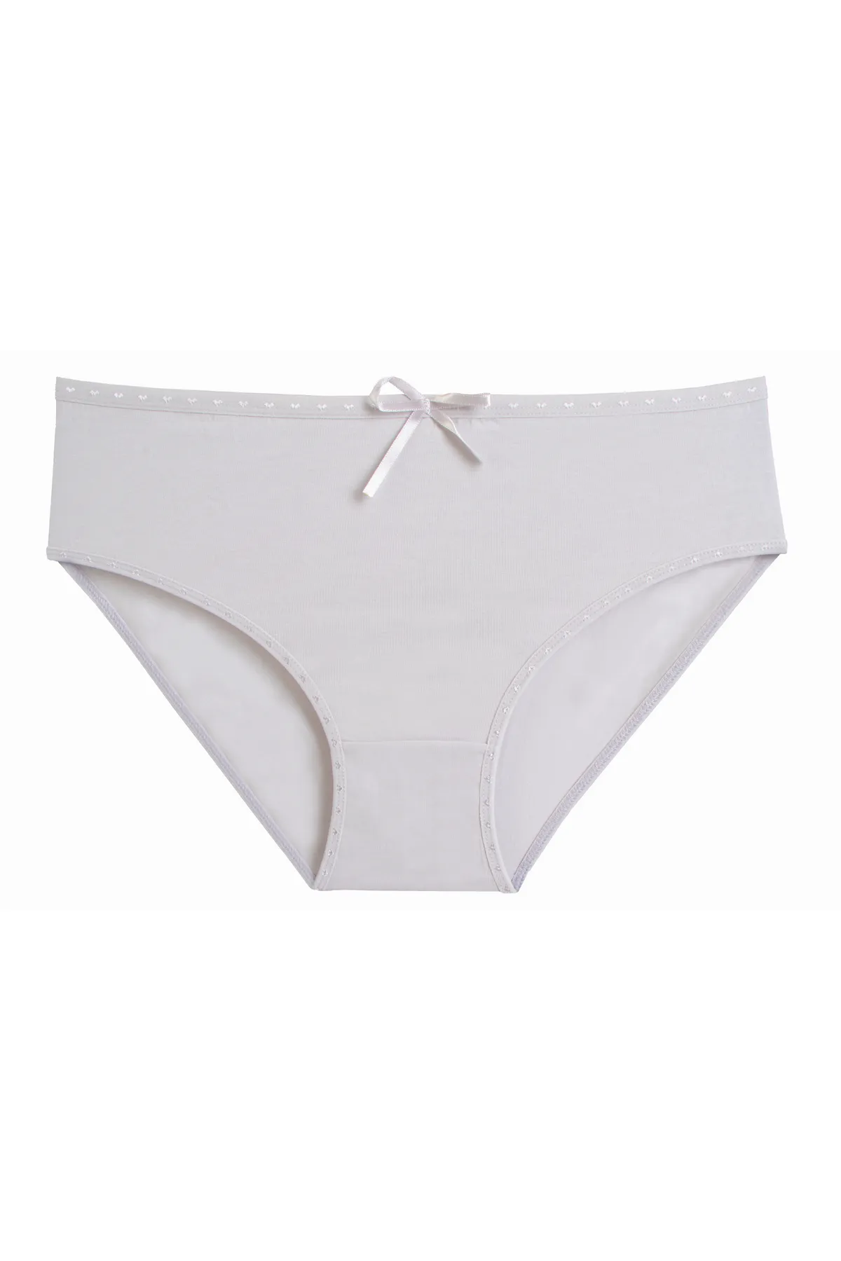 Nicoletta  Damenhöschen, große Größe, 5er-Pack, Lycra, GRAU