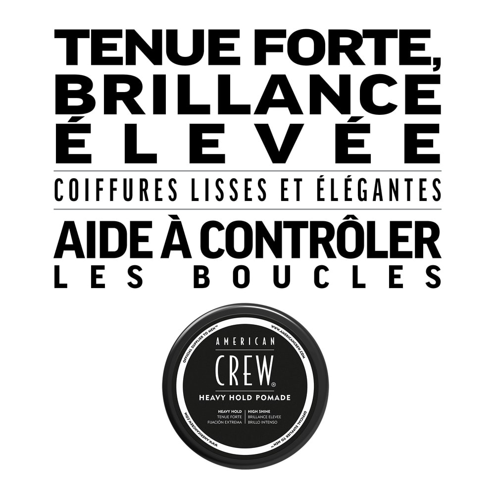 american crew Cire Cheveux, Fixation Forte, BrillanceÉlevée Cire de coiffage