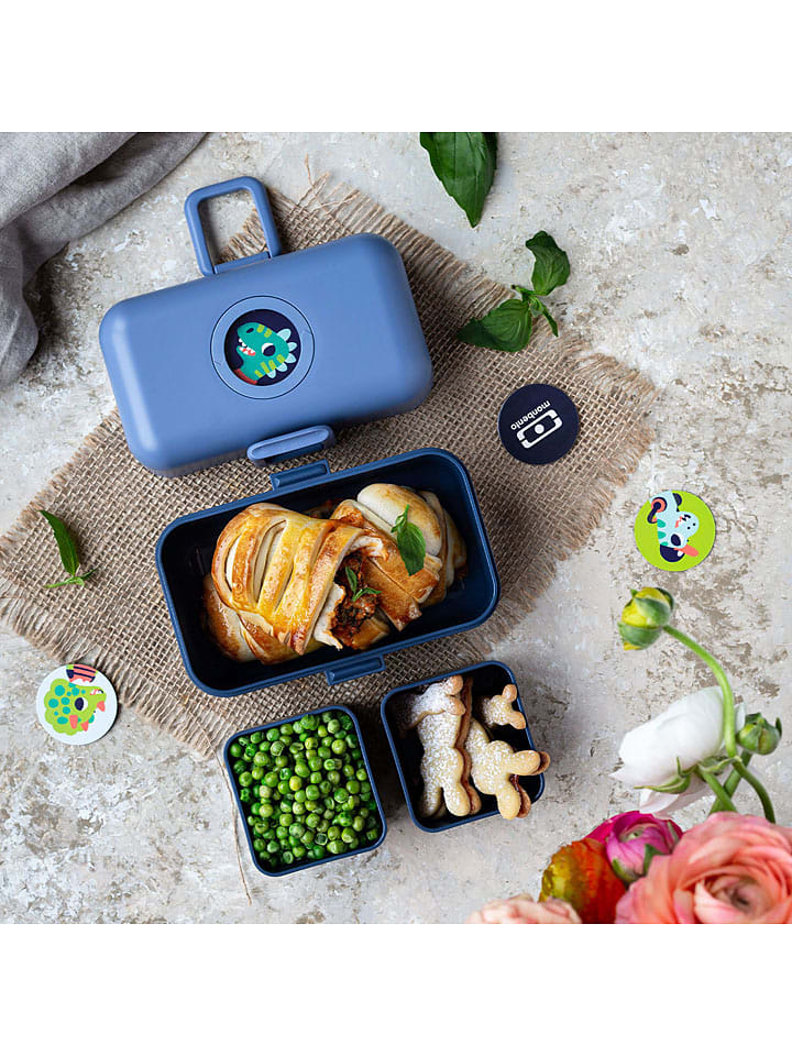 Monbento 7tlg, Lunch-Set in Blau günstig kaufen onesize