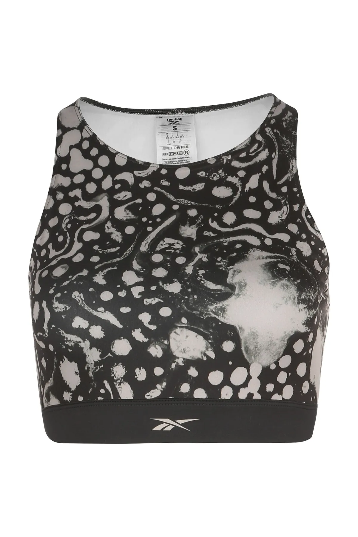 Reebok  Sport-BH - Schwarz - Farbverlauf