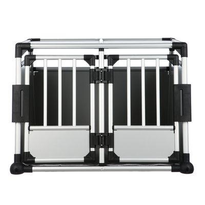 Trixie Transportbox Aluminium doppelt
