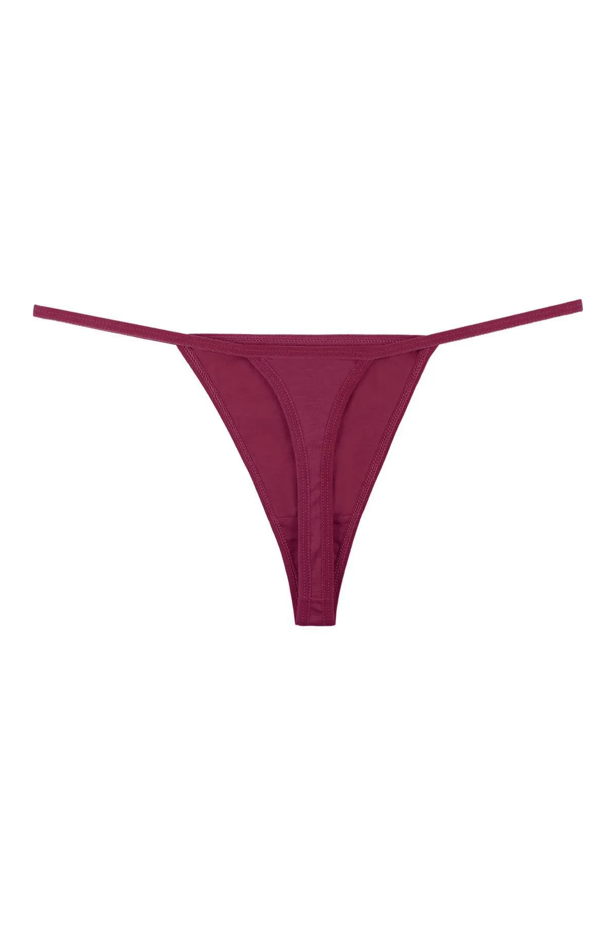Sensu  Brasilianischer String-Tanga für Damen, 7-teiliges Höschenset, gemischte Farben, Kts3022
