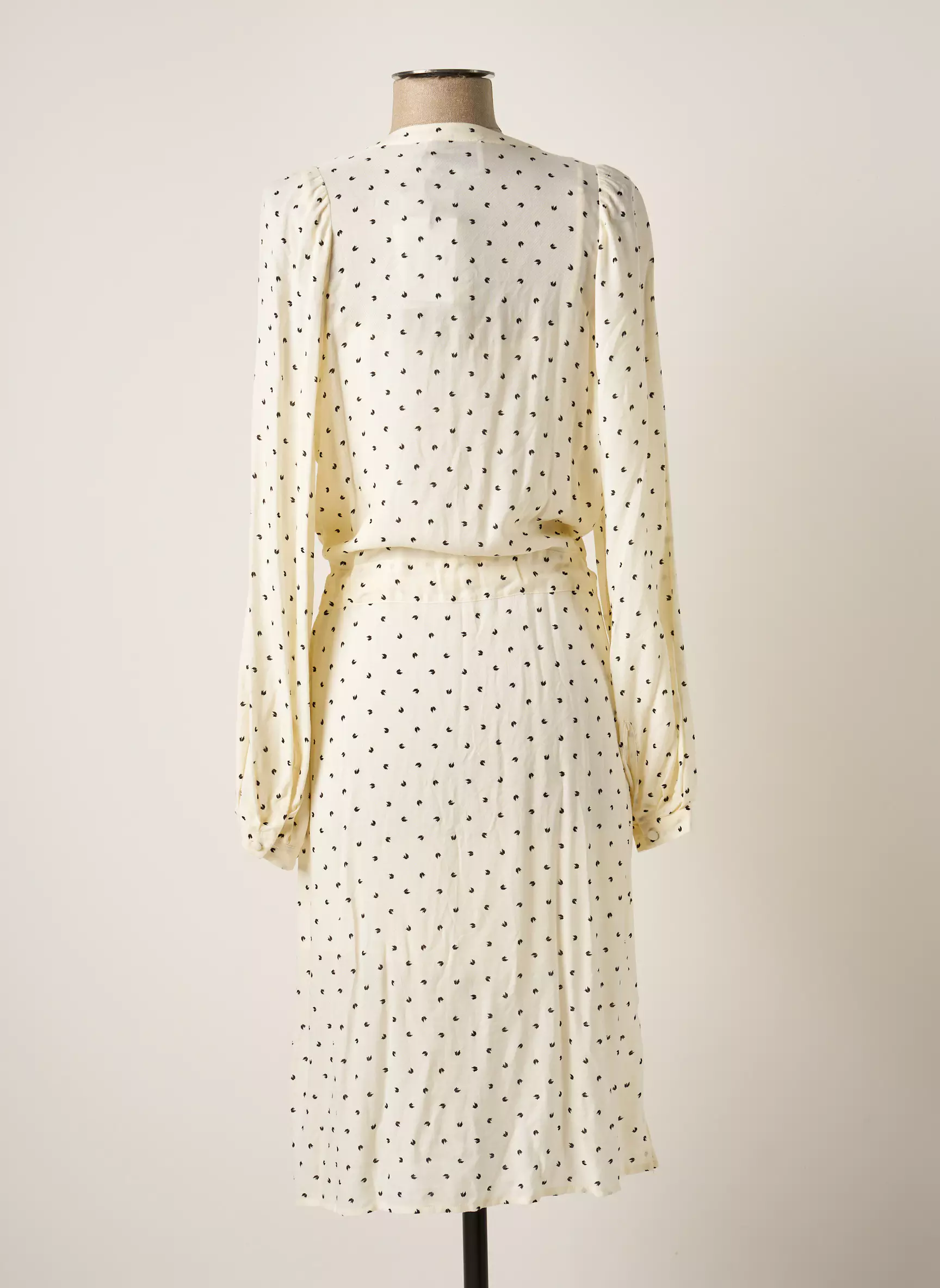 Second Female Robes Mi Longues Femme couleur beige