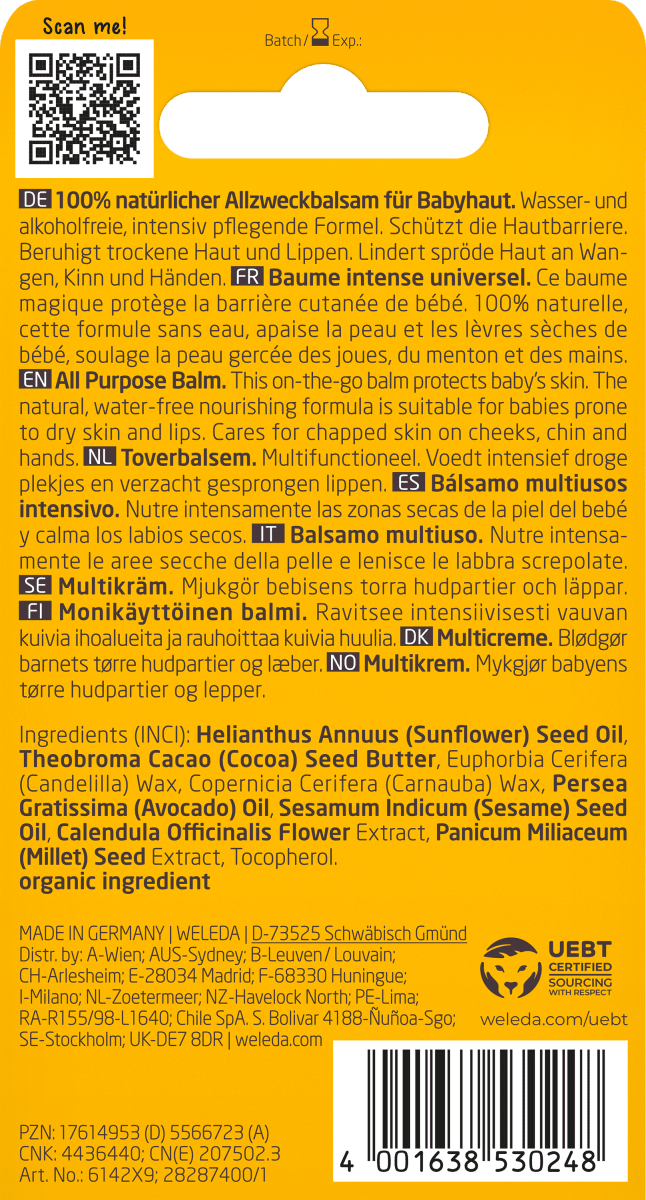 Baby Zauberbalsam Calendula, 25 g