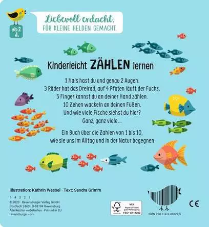 Edition Piepmatz: Welche Zahlen kennst du schon? 1, 2, 3 – so viele