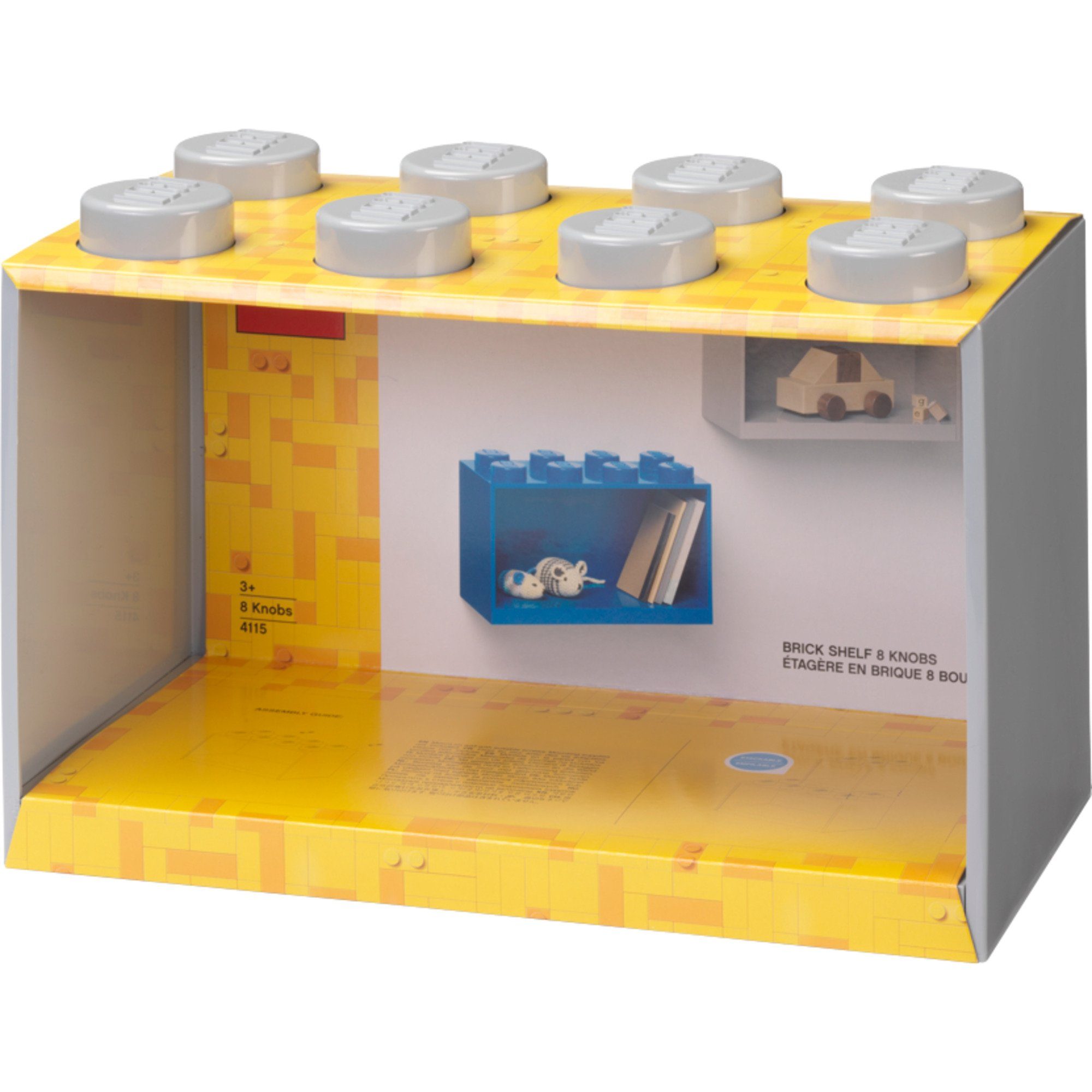 Room Copenhagen Spielzeugtruhe Room Copenhagen LEGO Regal Brick 8 Shelf