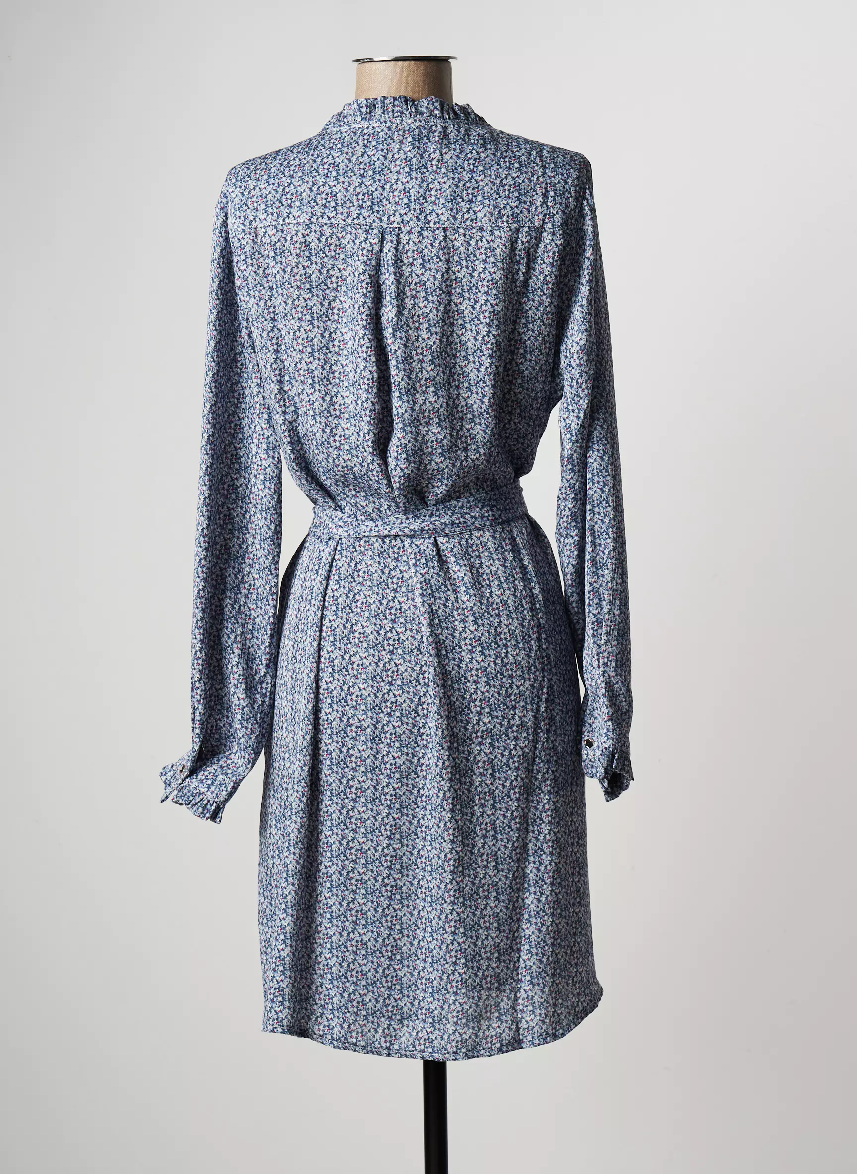 Sarah John Robes Mi Longues Femme couleur bleu