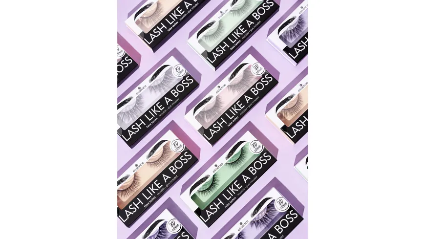 essence LASH LIKE A BOSS false lashes Unique