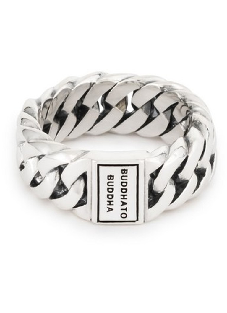 Buddha to Buddha Chain Small ring made of silver