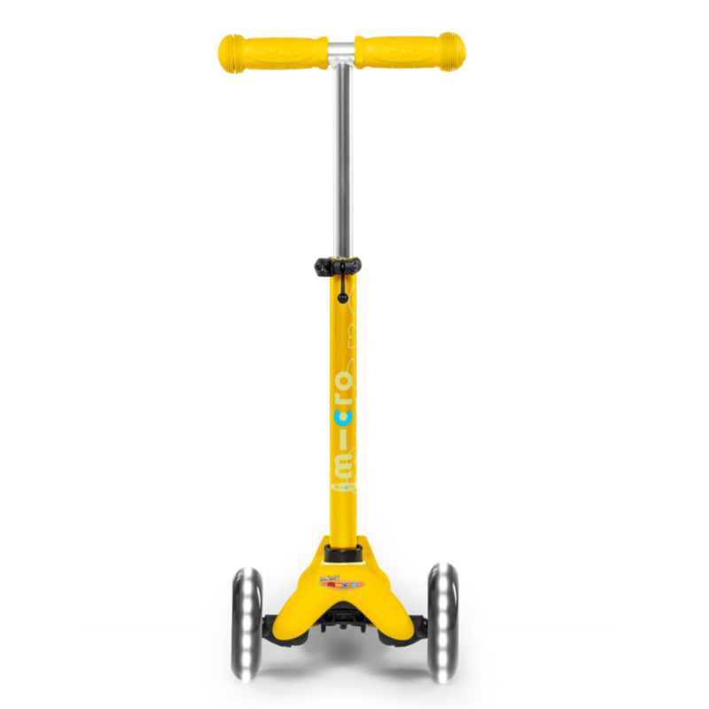 Trottinette 3 Roues LED - Mini Micro Deluxe Jaune