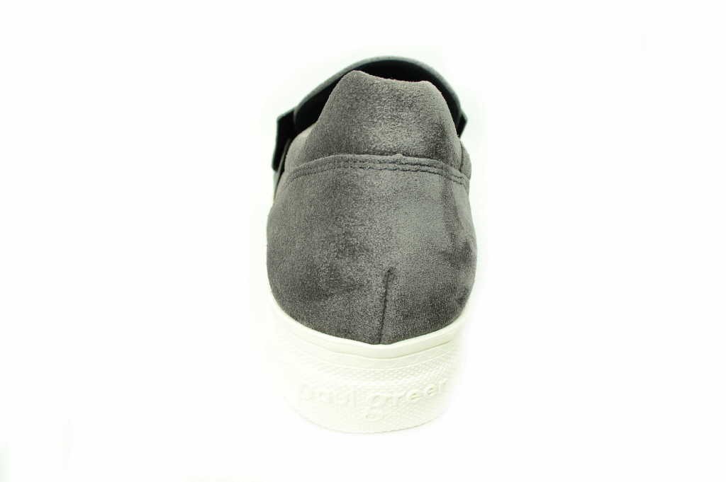 PAUL GREEN Klassische Slipper grau
