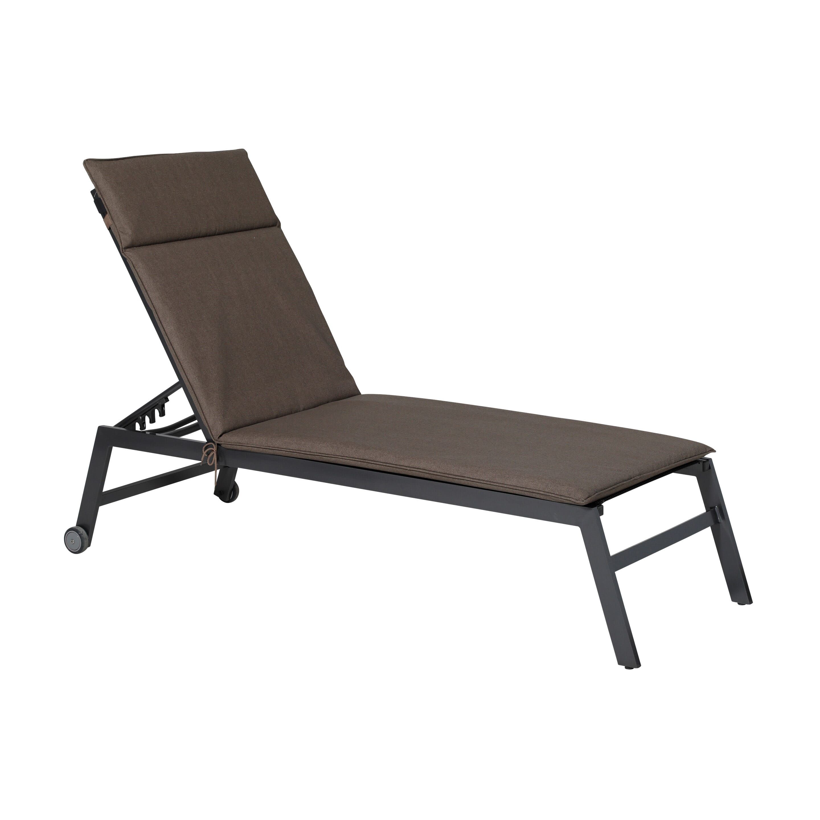 Madison Outdoor Oxford Taupe 190 x 60 Liegekissen
