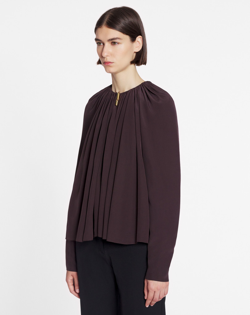 BLOUSE MANCHES LONGUES