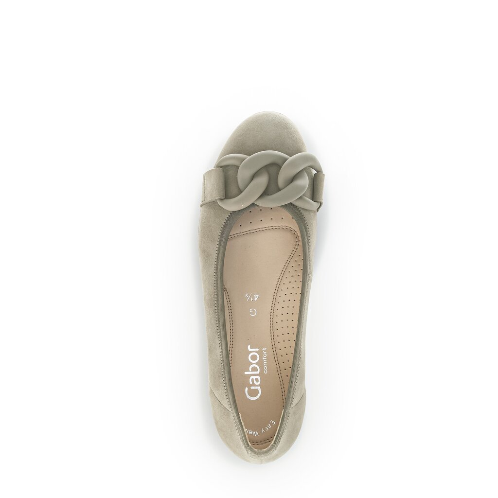Gabor comfort Sportliche Ballerina grün