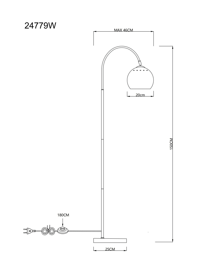 Globo lighting Stehleuchte 