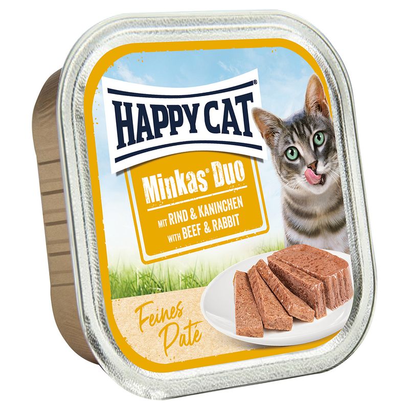 Happy Cat Minkas Duo Feines Paté zu TOP-Preisen