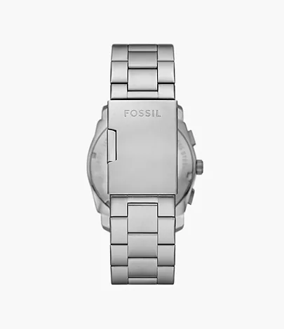 Fossil Uhr Chronograph Machine Edelstahl