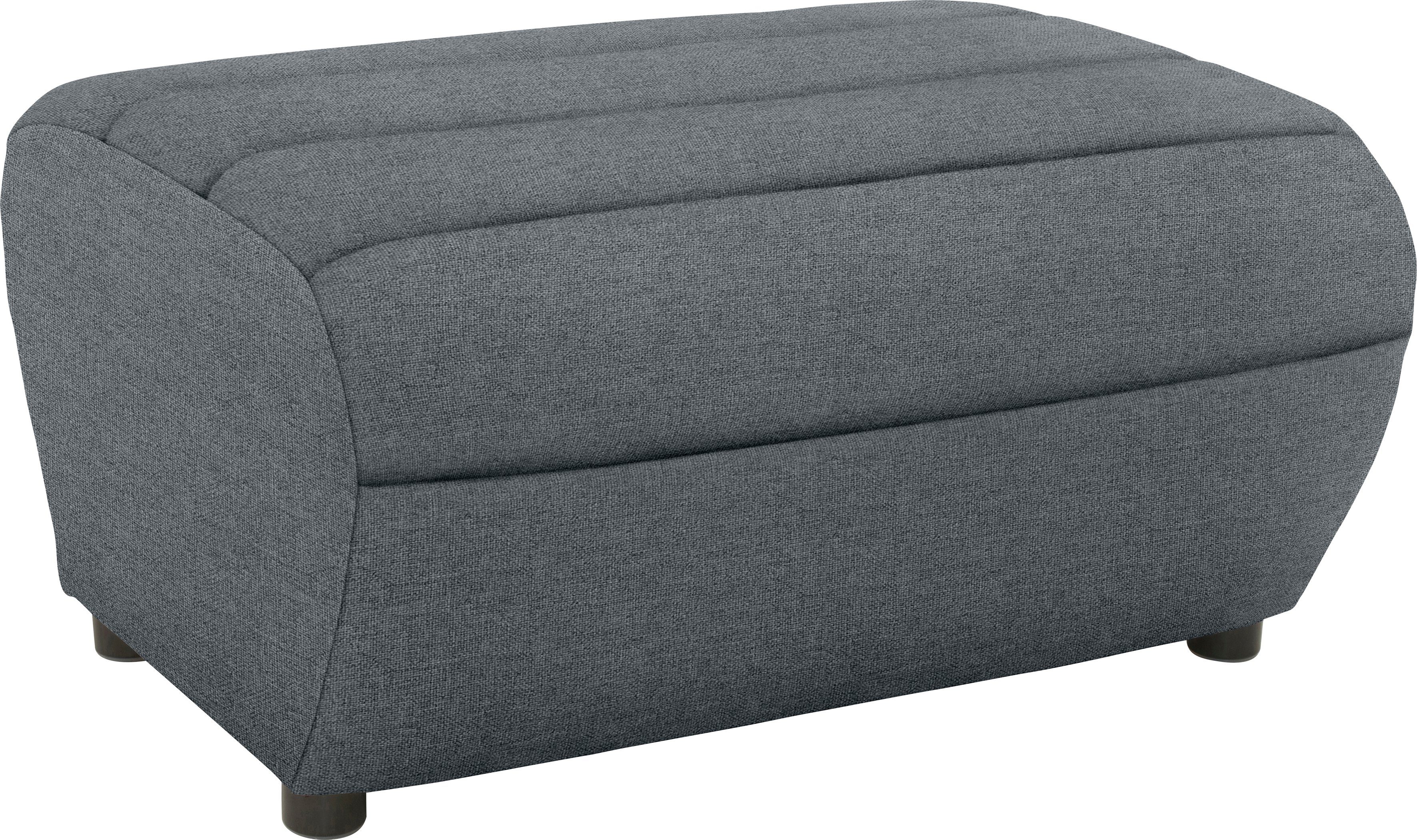 DOMO collection Polsterhocker Soleil, Speziell für Outdoor, witterungsbeständig, incl. Schutzhülle