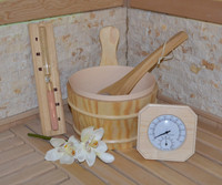 Home Deluxe Saunazubehör 5 tlg. - Q PREMO