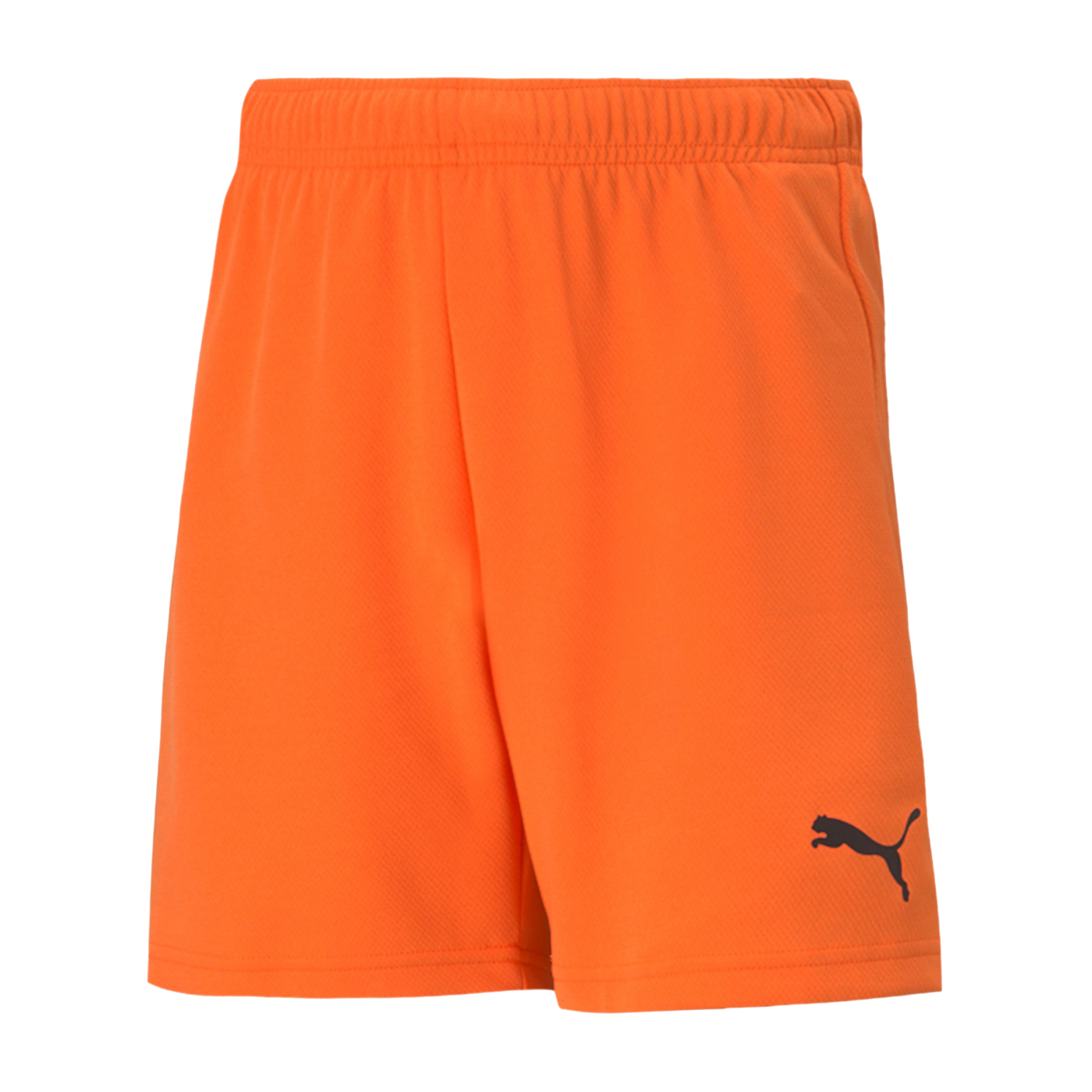 PUMA teamRISE Short Kids Orange Weiss F08