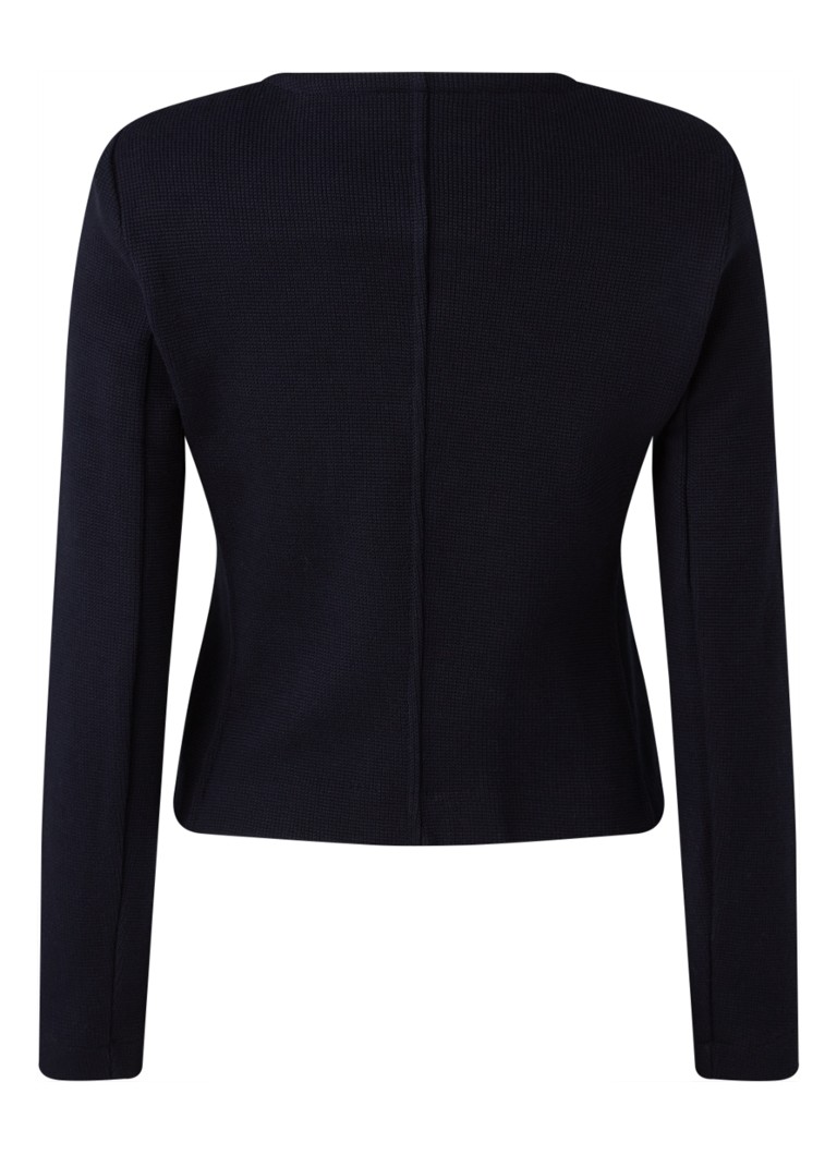 Whistles Textured jersey blazer