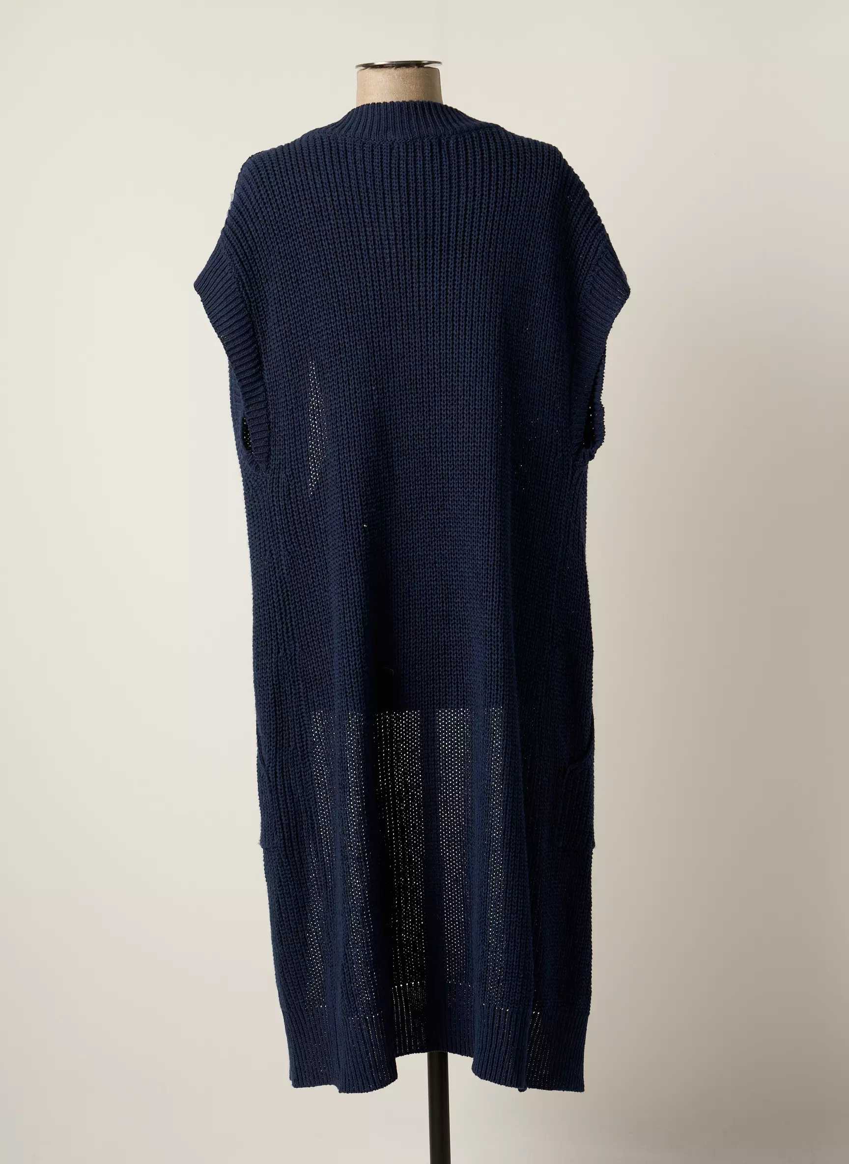 Signe Nature Gilets Manches Courtes Femme couleur bleu