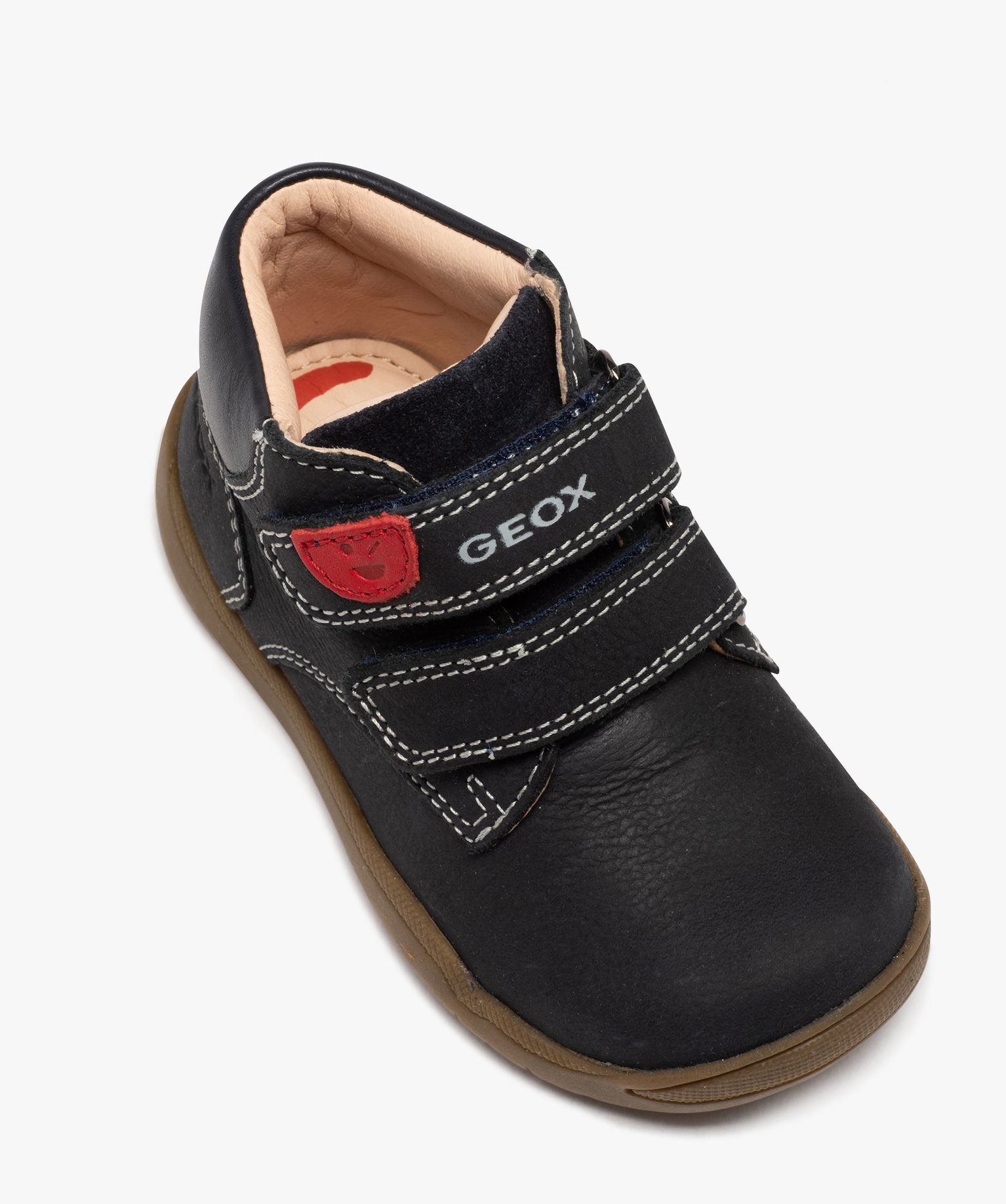 Chaussures premiers pas bébé Garçon unies en suédine - Geox marine | GEMO