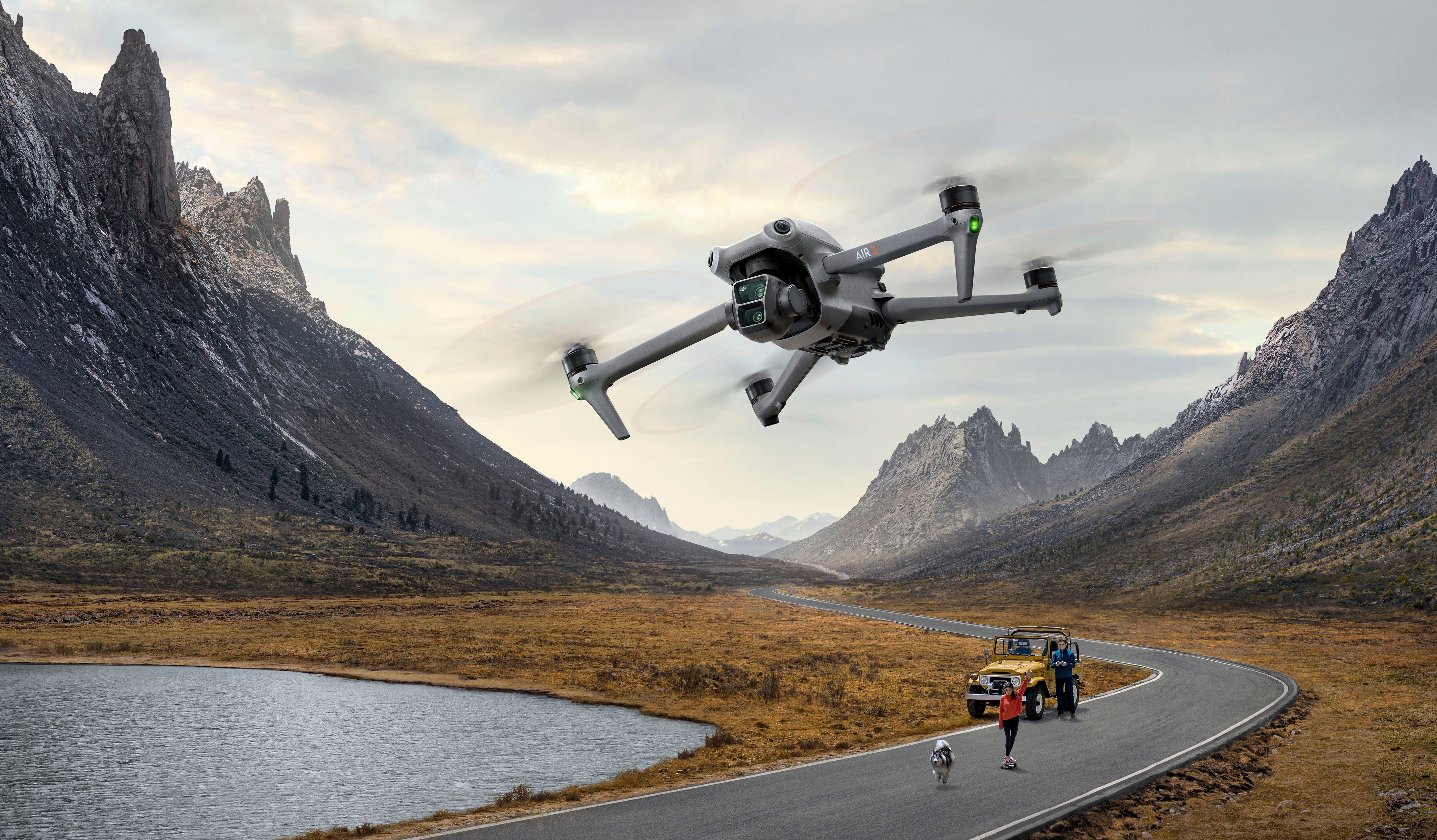 DJI Air 3 (DJI RC-N2) Drohne (4K Ultra HD)