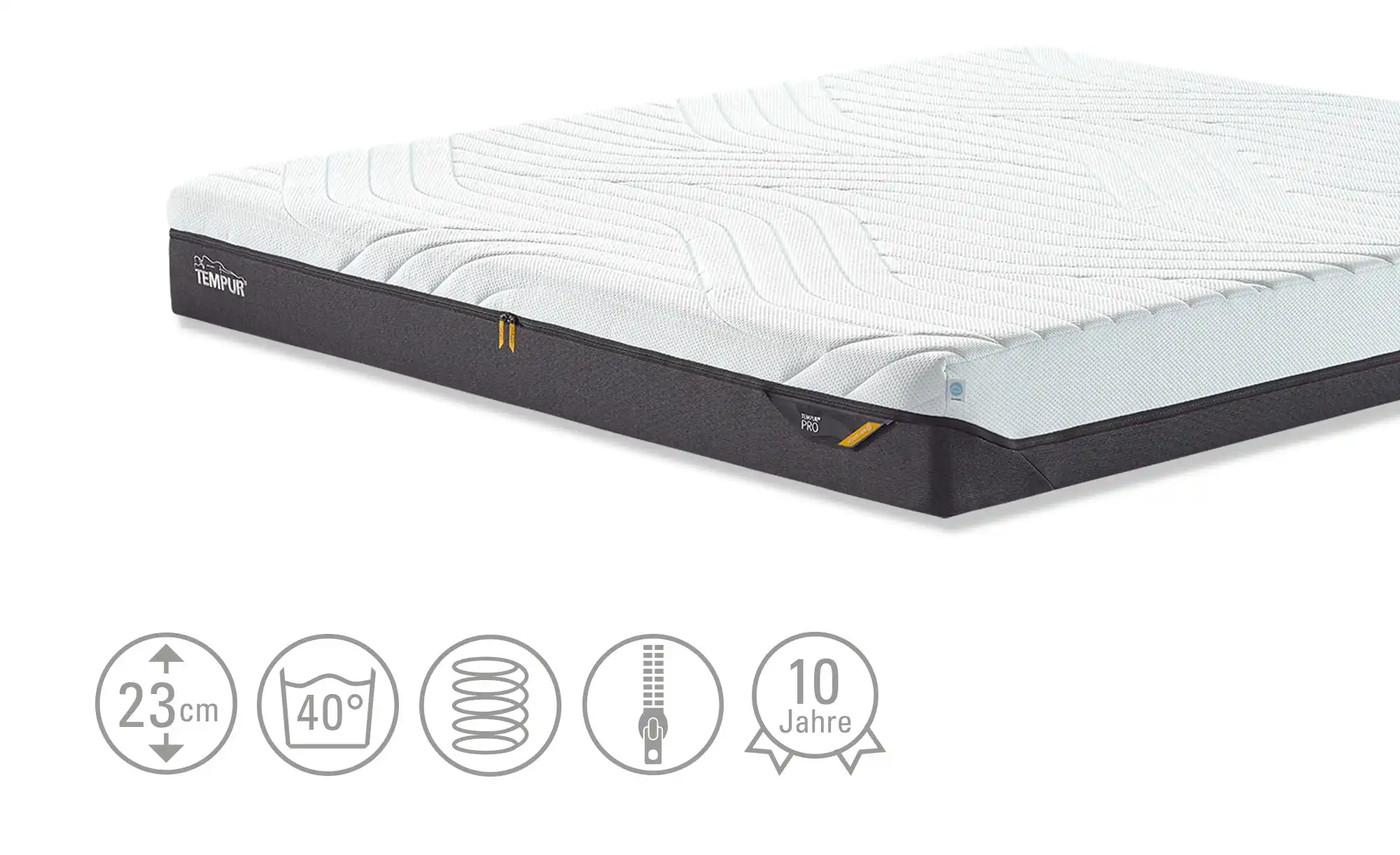 TEMPUR Viscoschaummatratze Medium Firm Hybrid Pro CoolQuilt