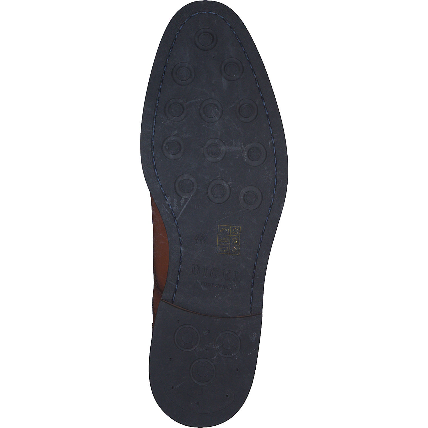 Digel Scout 1001966, Klassische Halbschuhe, Herren, cognac