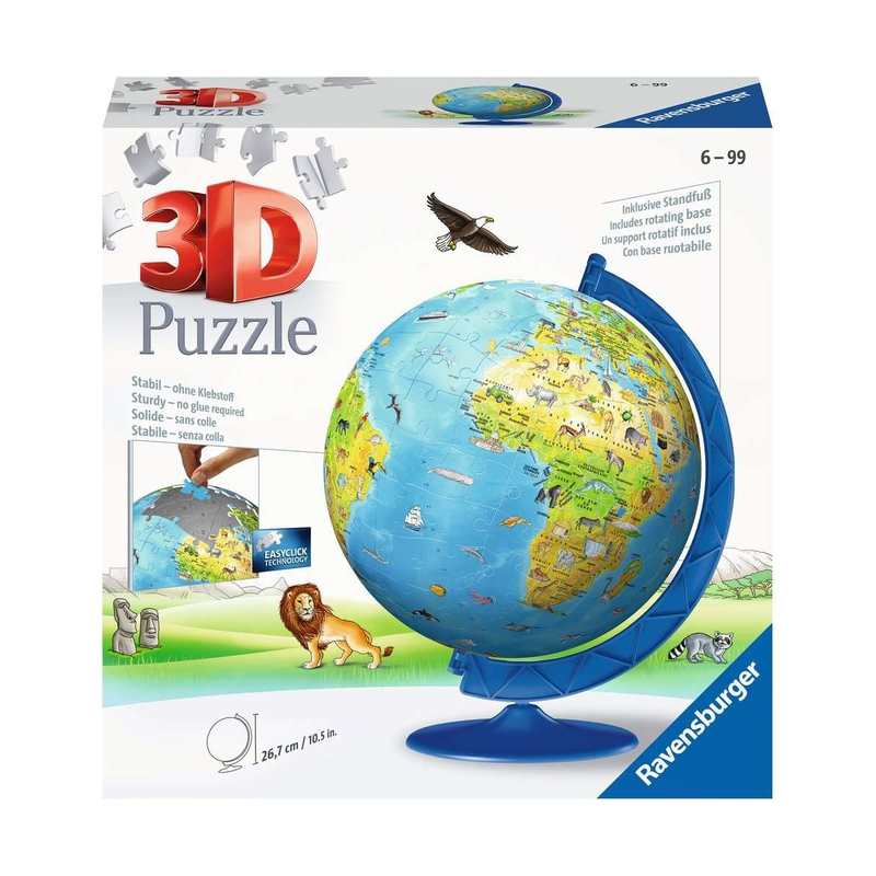 Puzzle 3D Globe Terrestre 180 pièces